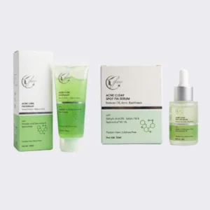 Acne Care Facewash + Acne Clear Spot Fix Serum