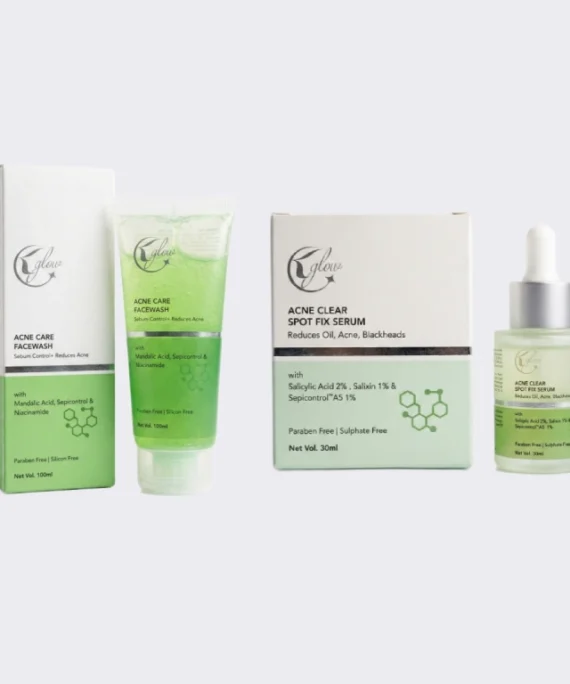 Acne Care Facewash + Acne Clear Spot Fix Serum